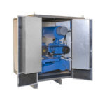 Roots Blower in an acoustic enclosure - Blowers for Africa